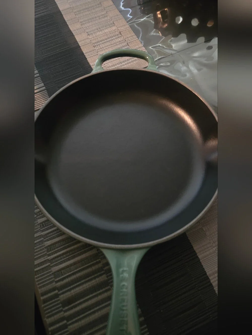 Le Creuset Enameled Cast Iron Skillet - Artichaut (Gray-Green)